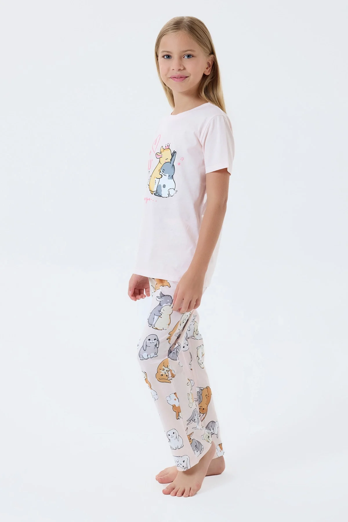 RolyPoly 3774-2 Kız Çocuk Pijama Takım görsel 3