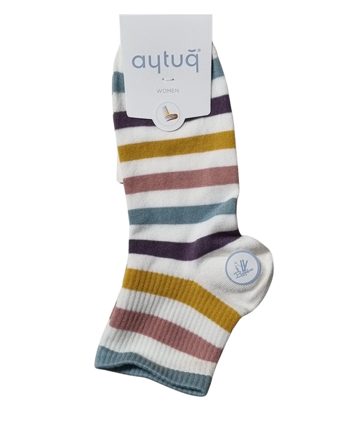 Aytuğ 34290 Kadın Bambu Patik Çorap görsel 5