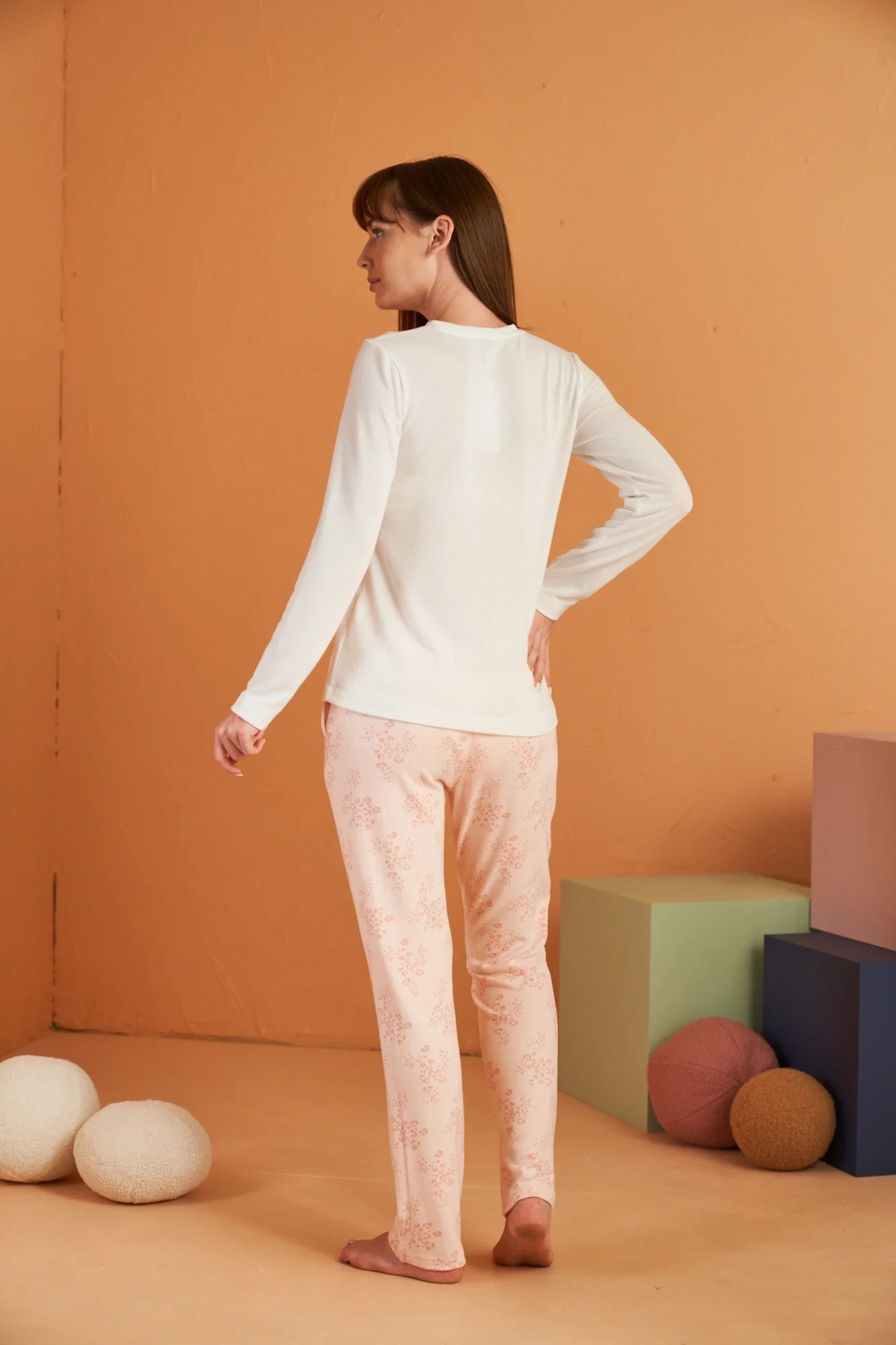Pjs 28056 Kadın Patlı Pijama Takım görsel 3