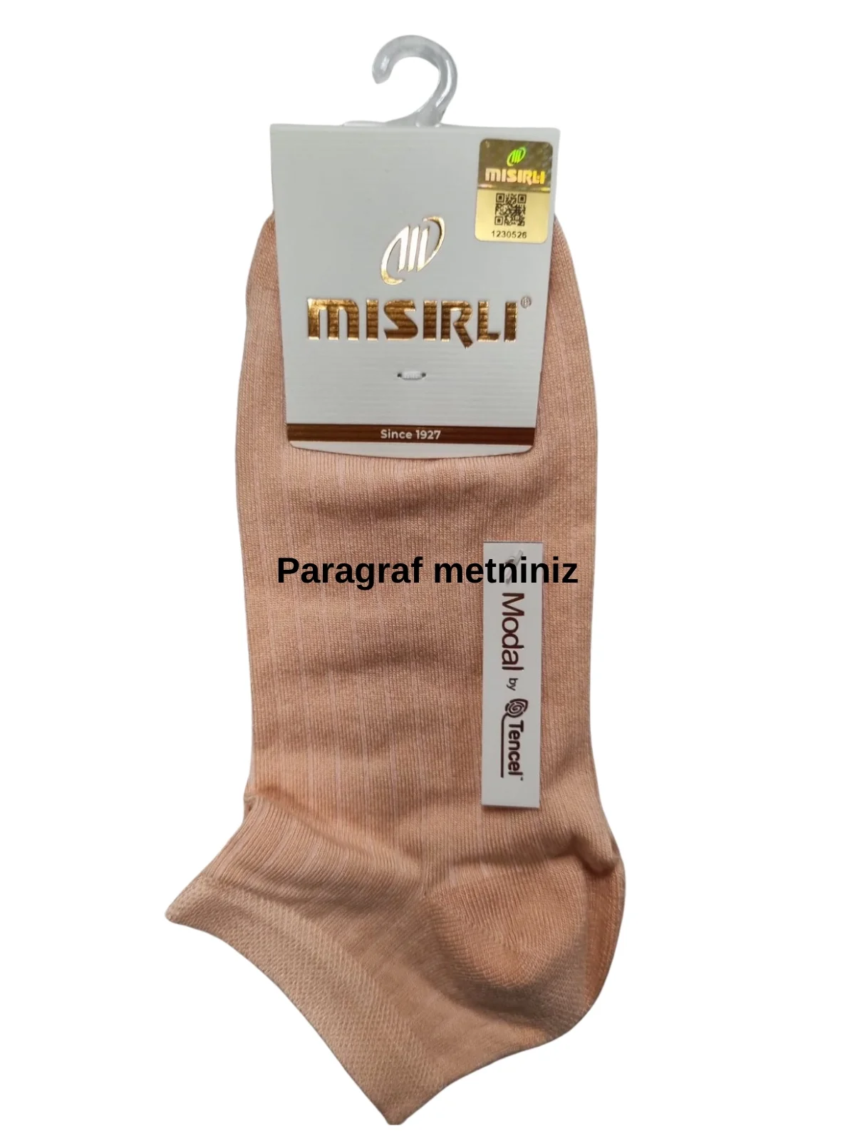 Mısırlı 71203 Bayan Modal Patik Çorap görsel 2