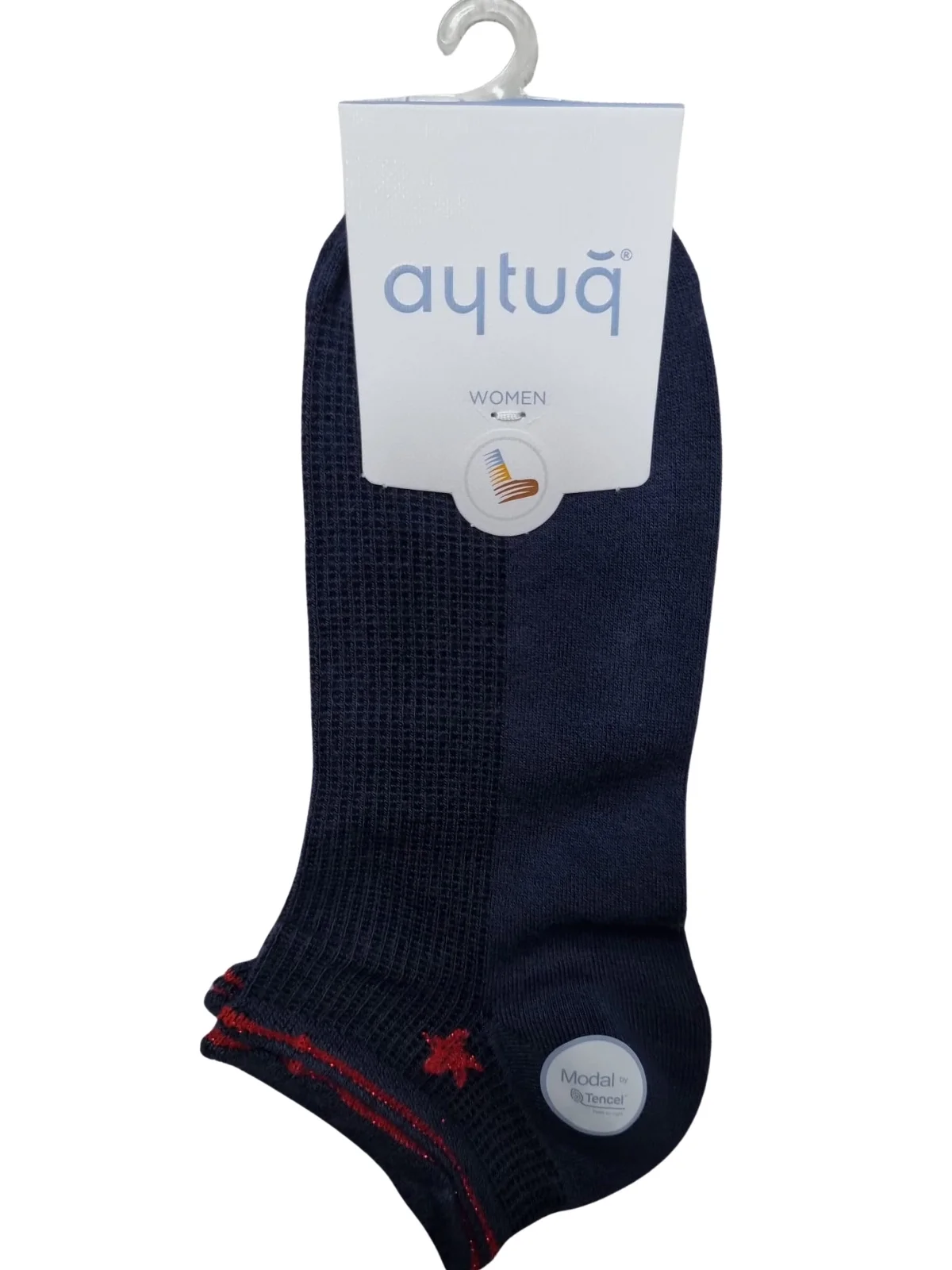 Aytuğ 33285 Kadın Modal Patik Çorap görsel 3