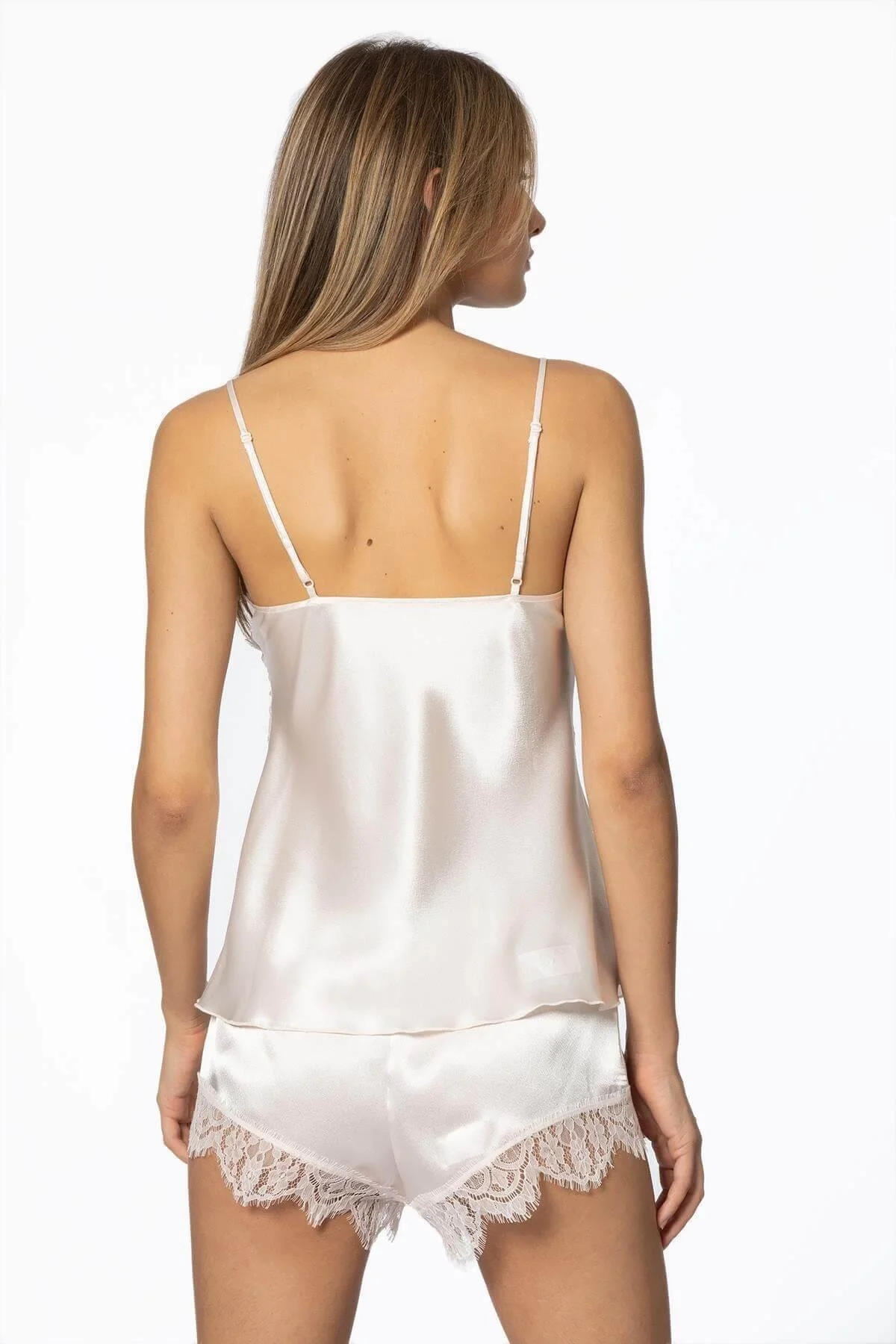 Pierre Cardin 2490 Bayan Sabahlıklı Saten Şort Takım görsel 2