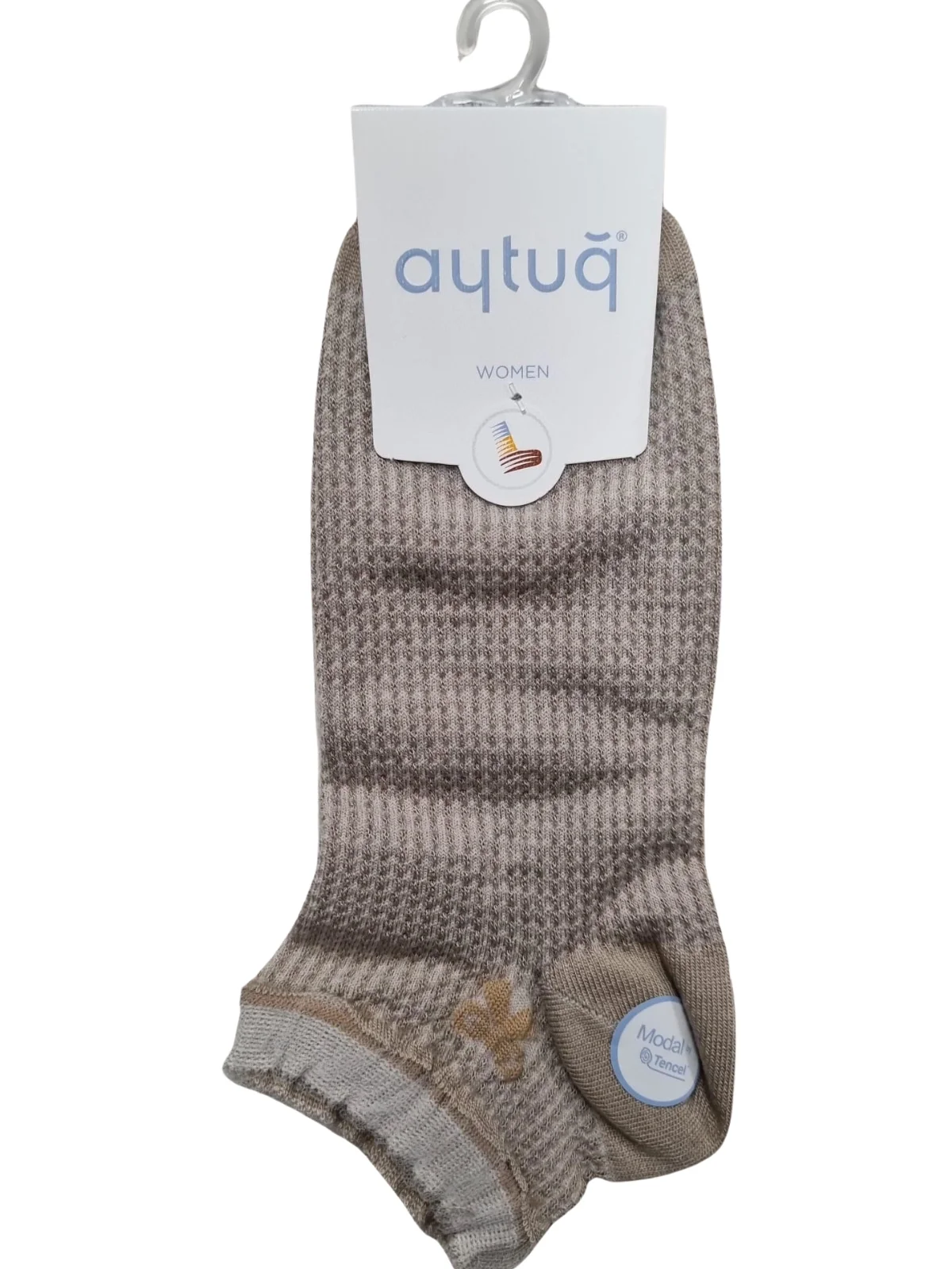 Aytuğ 34221 Kadın Modal Patik Çorap görsel 4