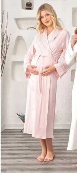 Bone 5930 Lycra Nevrürlü Şal Yaka Sabahlık
