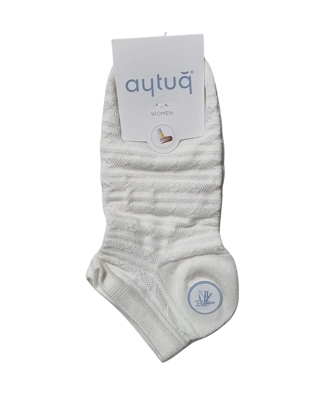 Aytuğ 34287 Kadın Bambu Patik Çorap görsel 2