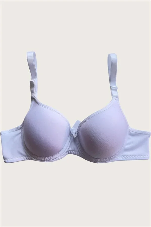 Mikro Kumaş Push Up Dolgulu Balenli Günlük Tek Destekli Sütyen görsel 9