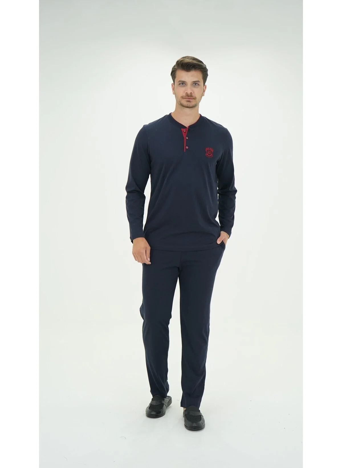 D'S Damat 01005 Uzun Kol Pijama Takımı