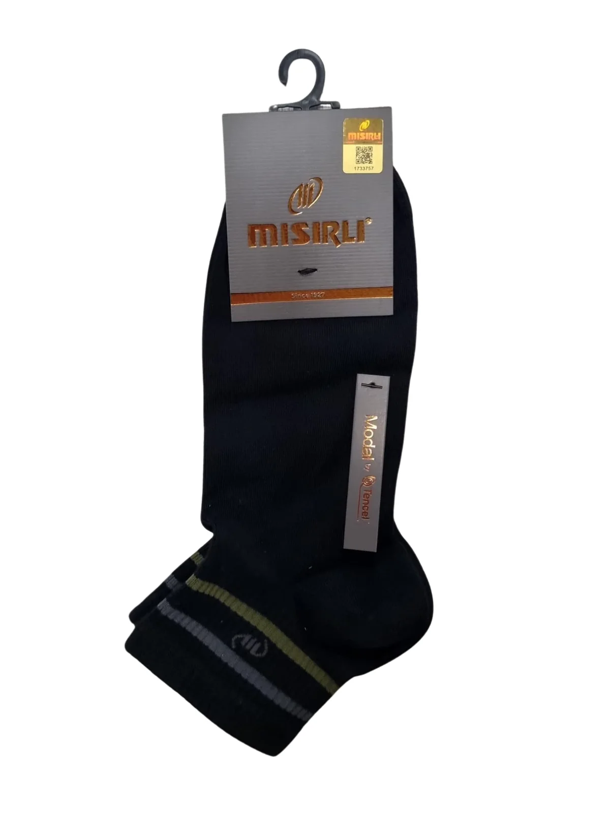 Mısırlı 61207 Erkek Modal Tencel Patik Çorap görsel 2