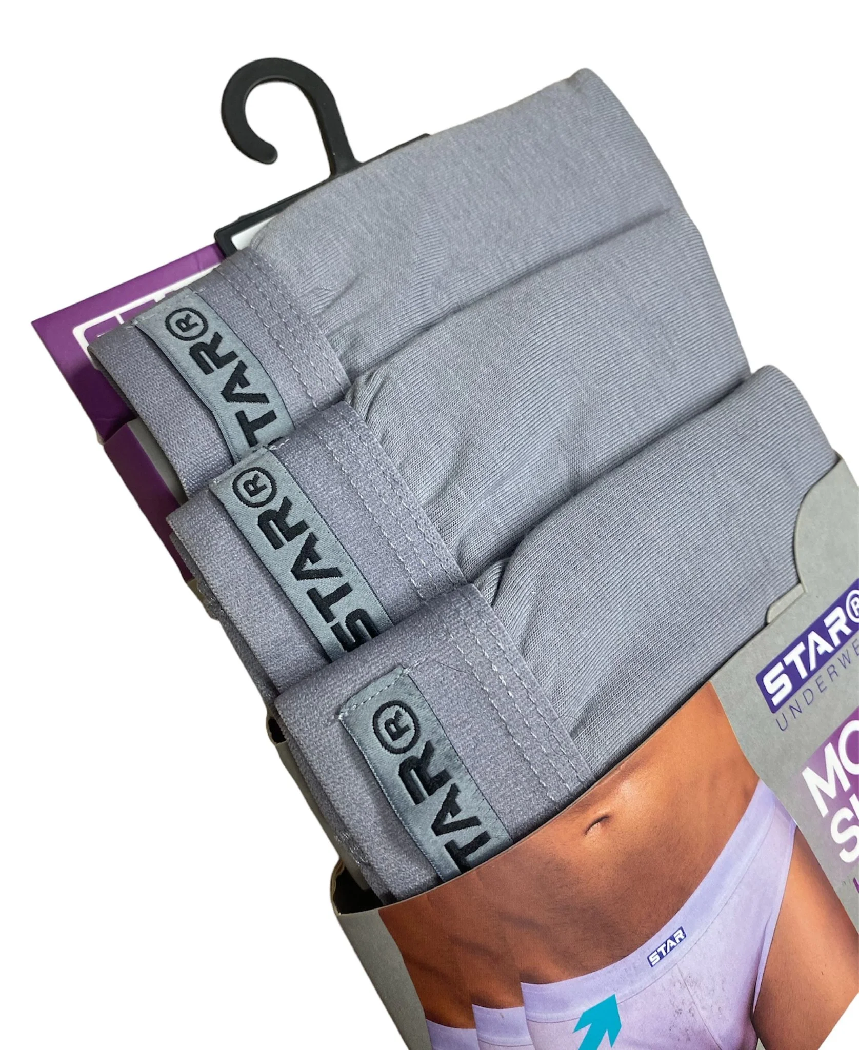 Star 109 Erkek 3'lü Modal Slip görsel 4