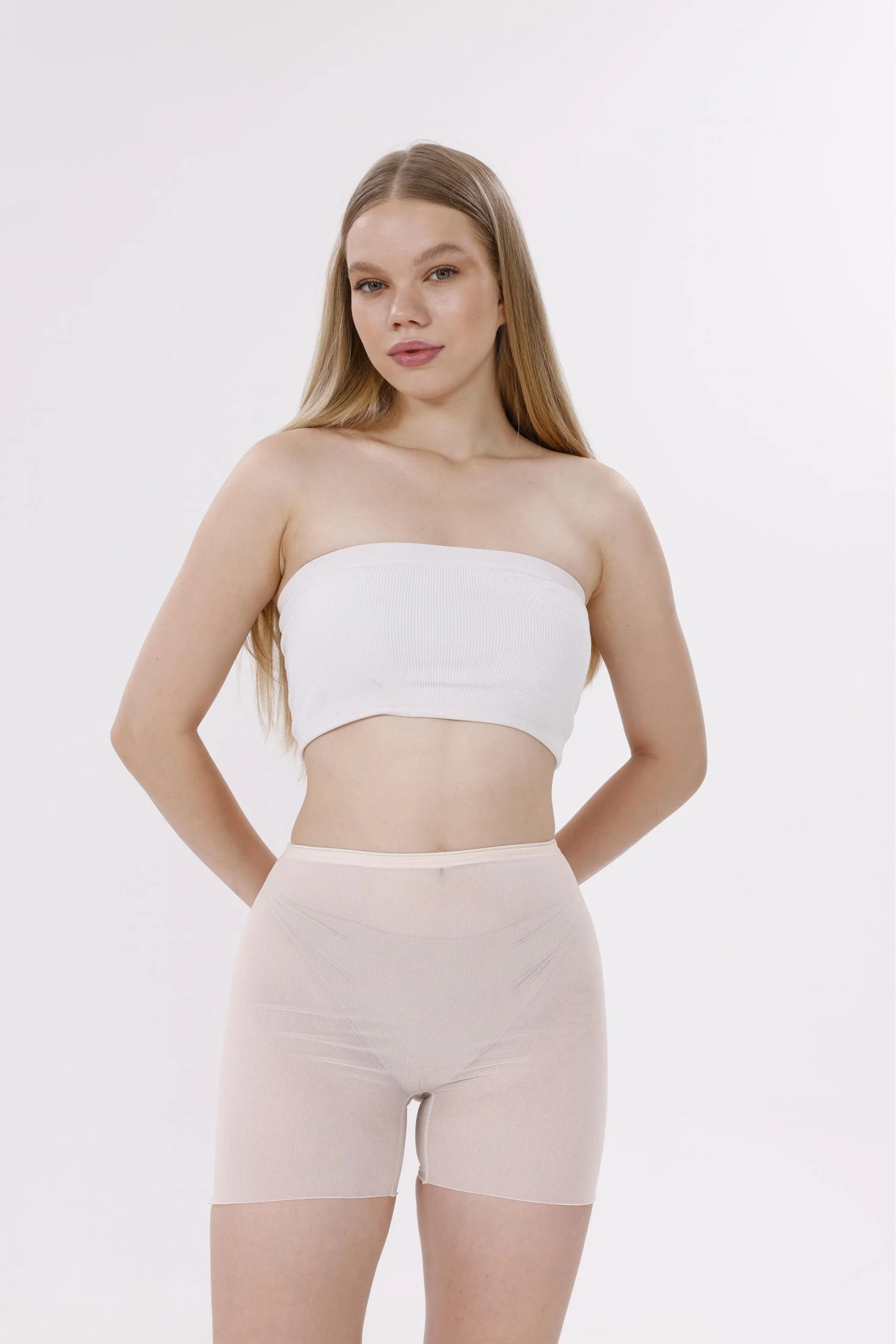 Freshness 0024 Lazer Kesim Tül Boxer Korse görsel 2
