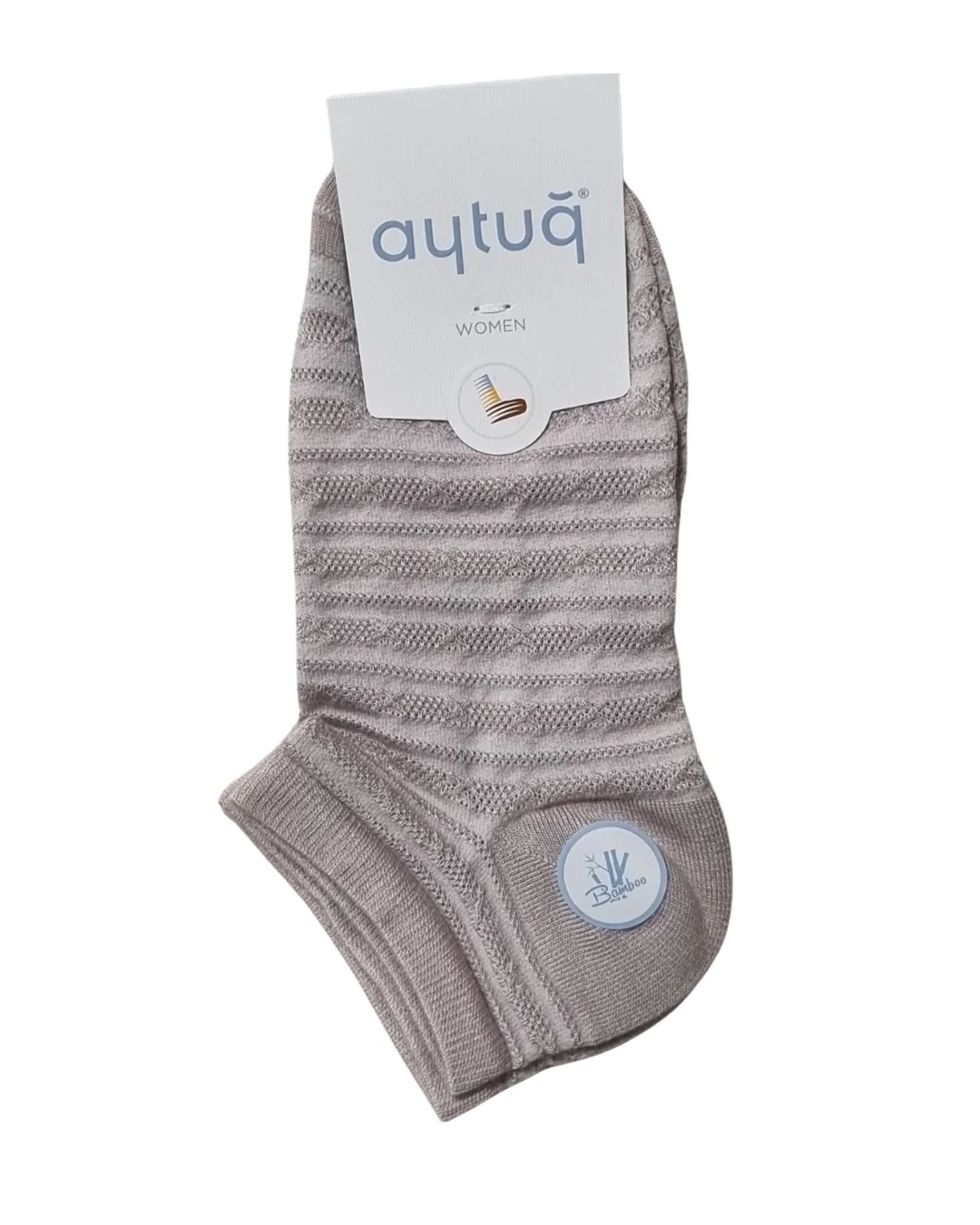 Aytuğ 34287 Kadın Bambu Patik Çorap görsel 3