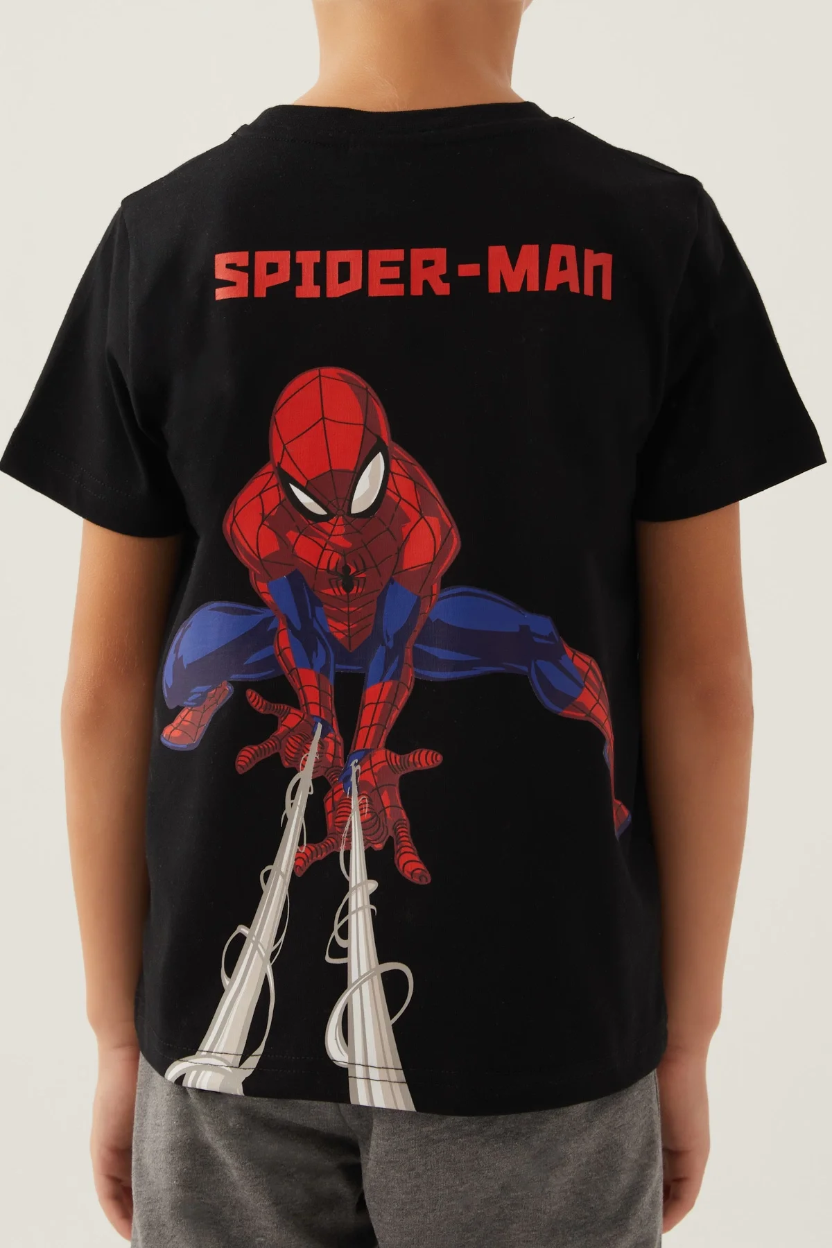 Disney 4878-3 Spider-Man Erkek Çocuk Şort Takım görsel 4