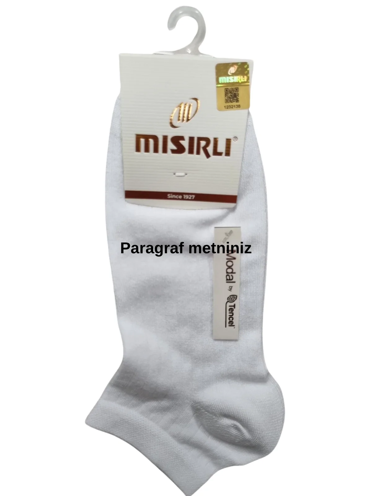 Mısırlı 71203 Bayan Modal Patik Çorap görsel 4