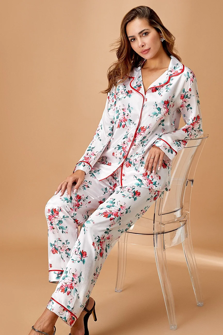 Nurteks 5654 Bayan Saten Pijama Takımı