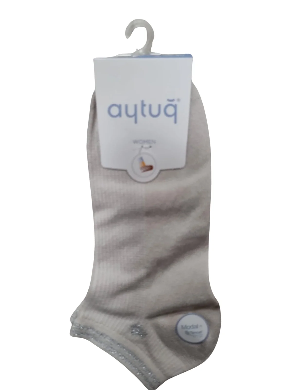 Aytuğ 33285 Kadın Modal Patik Çorap görsel 4