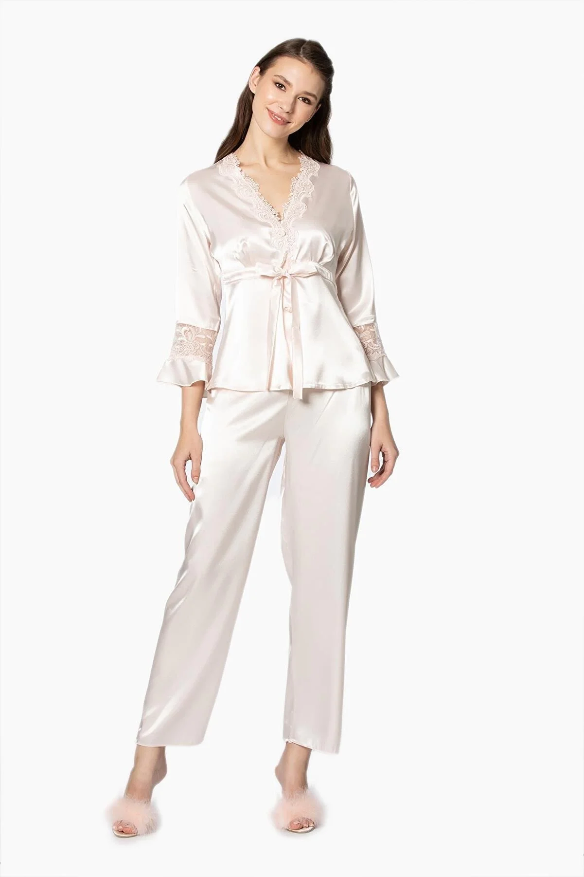 Pierre Cardin 6025 Kısa Gecelikli 6'lı Set görsel 4