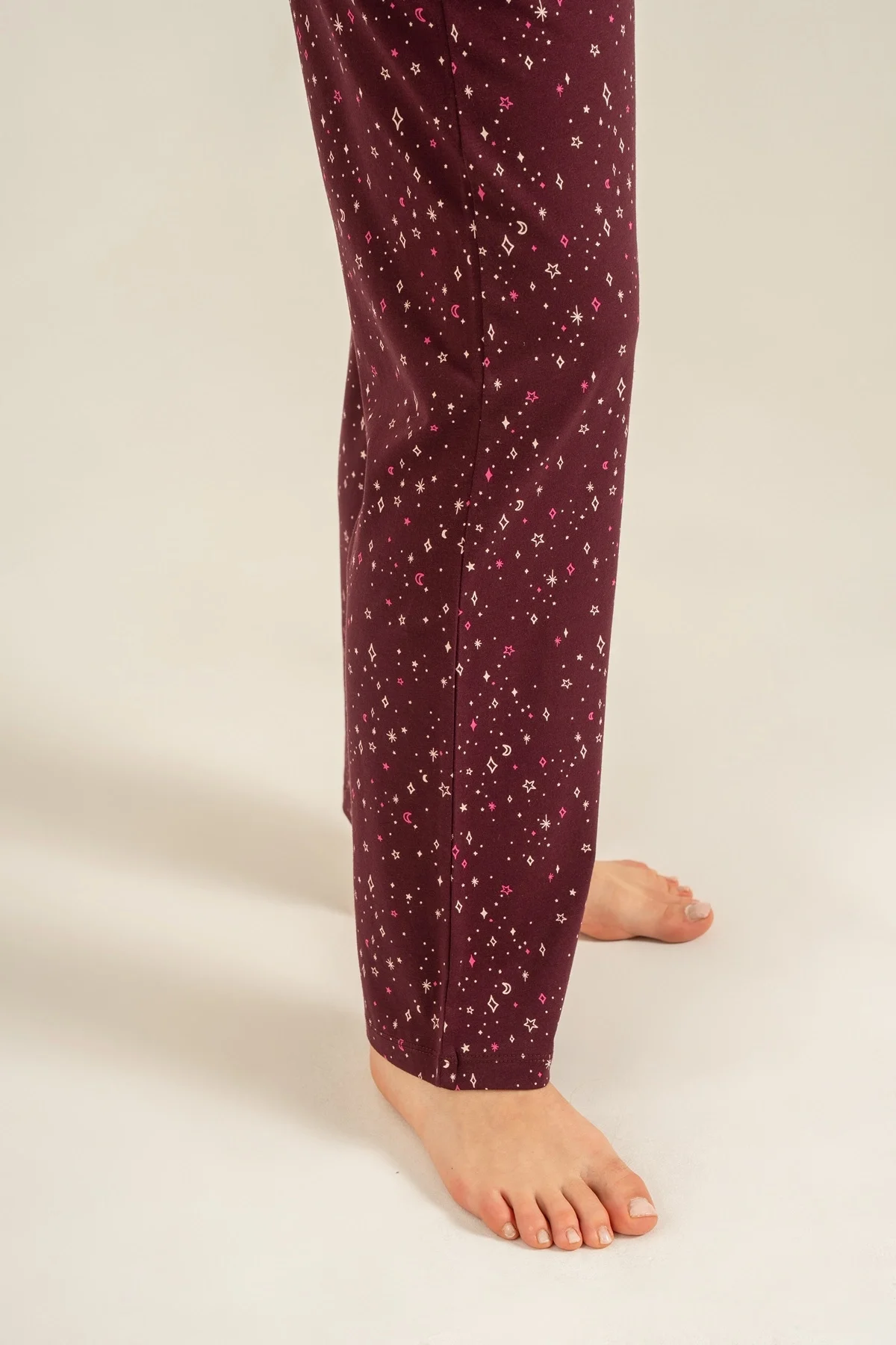 Arnetta Ar3774-S Kadın Uzun Kollu Pijama Takım görsel 6