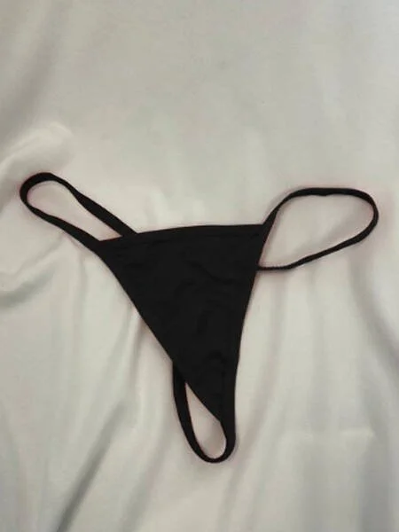 Kadın Siyah Tanga Külot String