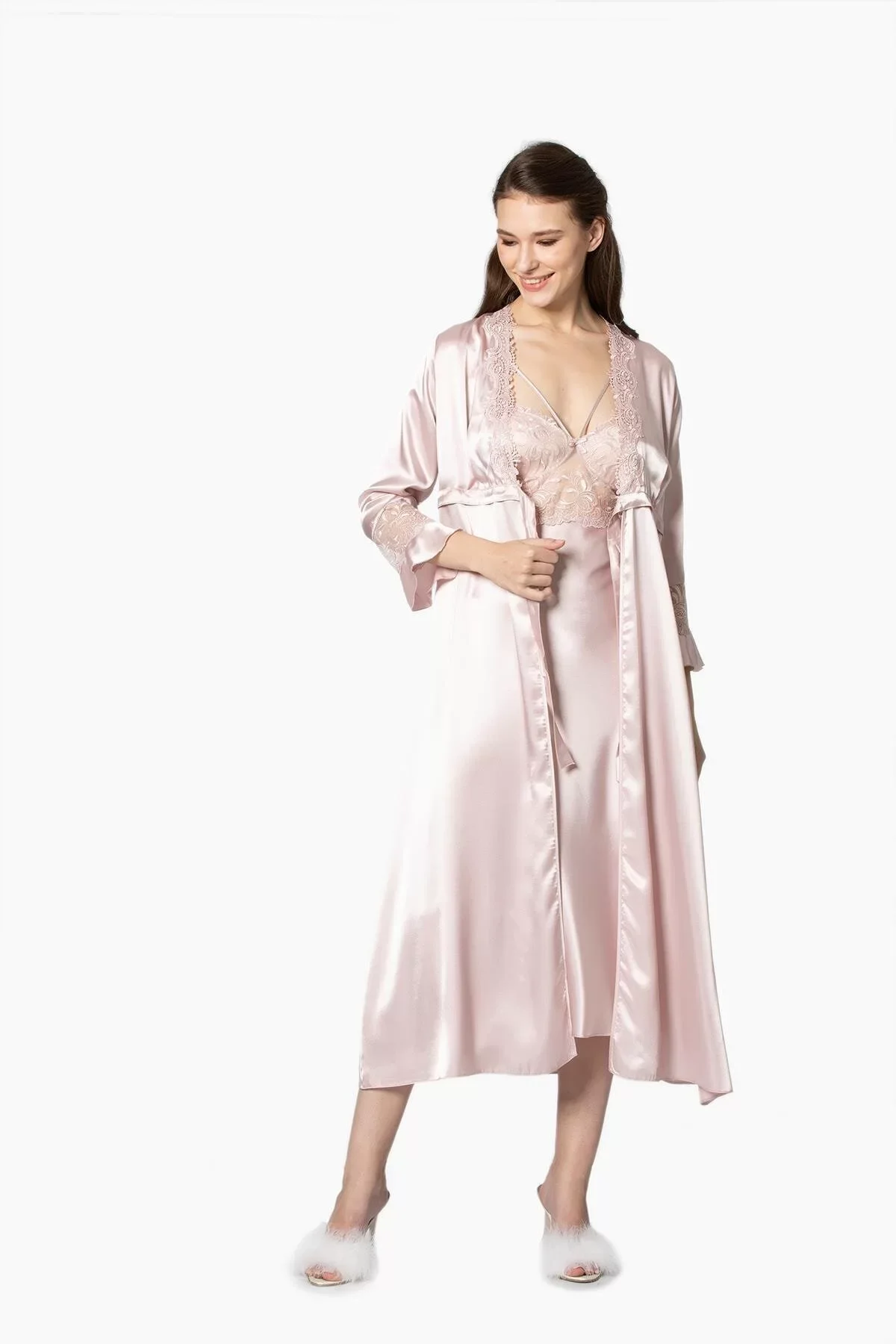 Pierre Cardin 6025 Kısa Gecelikli 6'lı Set görsel 3