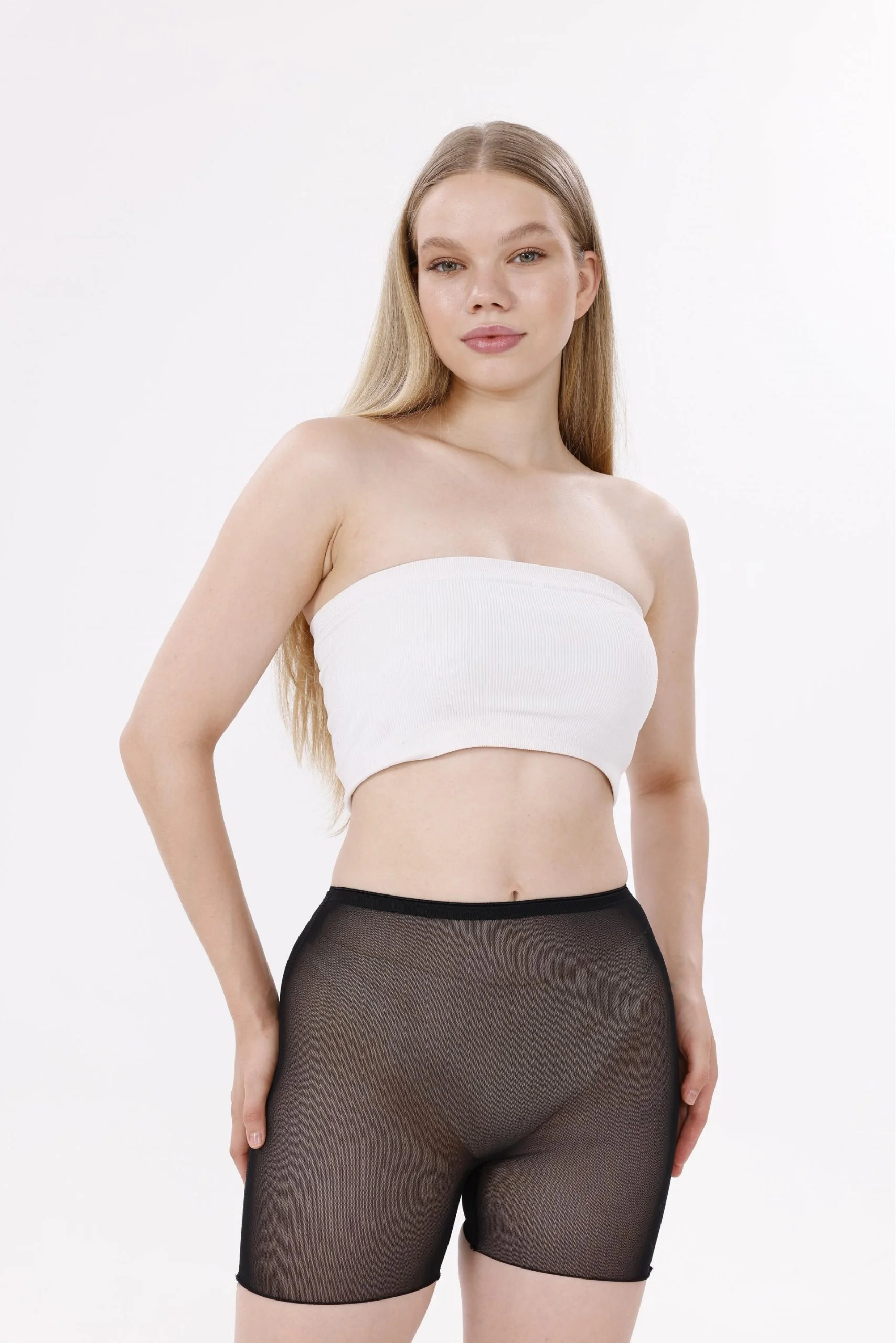 Freshness 0024 Lazer Kesim Tül Boxer Korse görsel 4