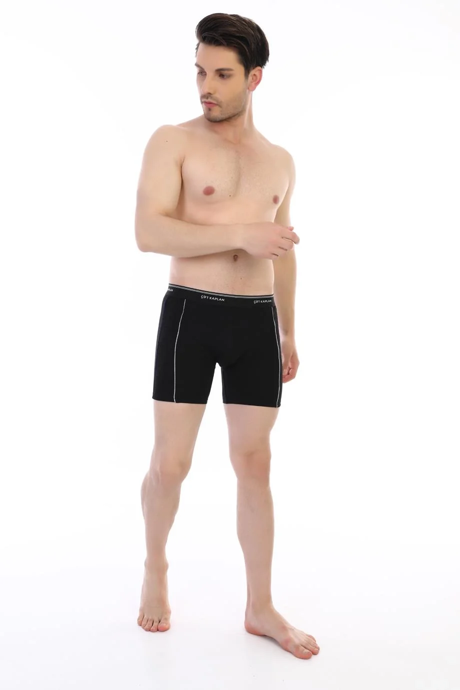 Çift Kaplan 880 Elastanlı Erkek Boxer görsel 5