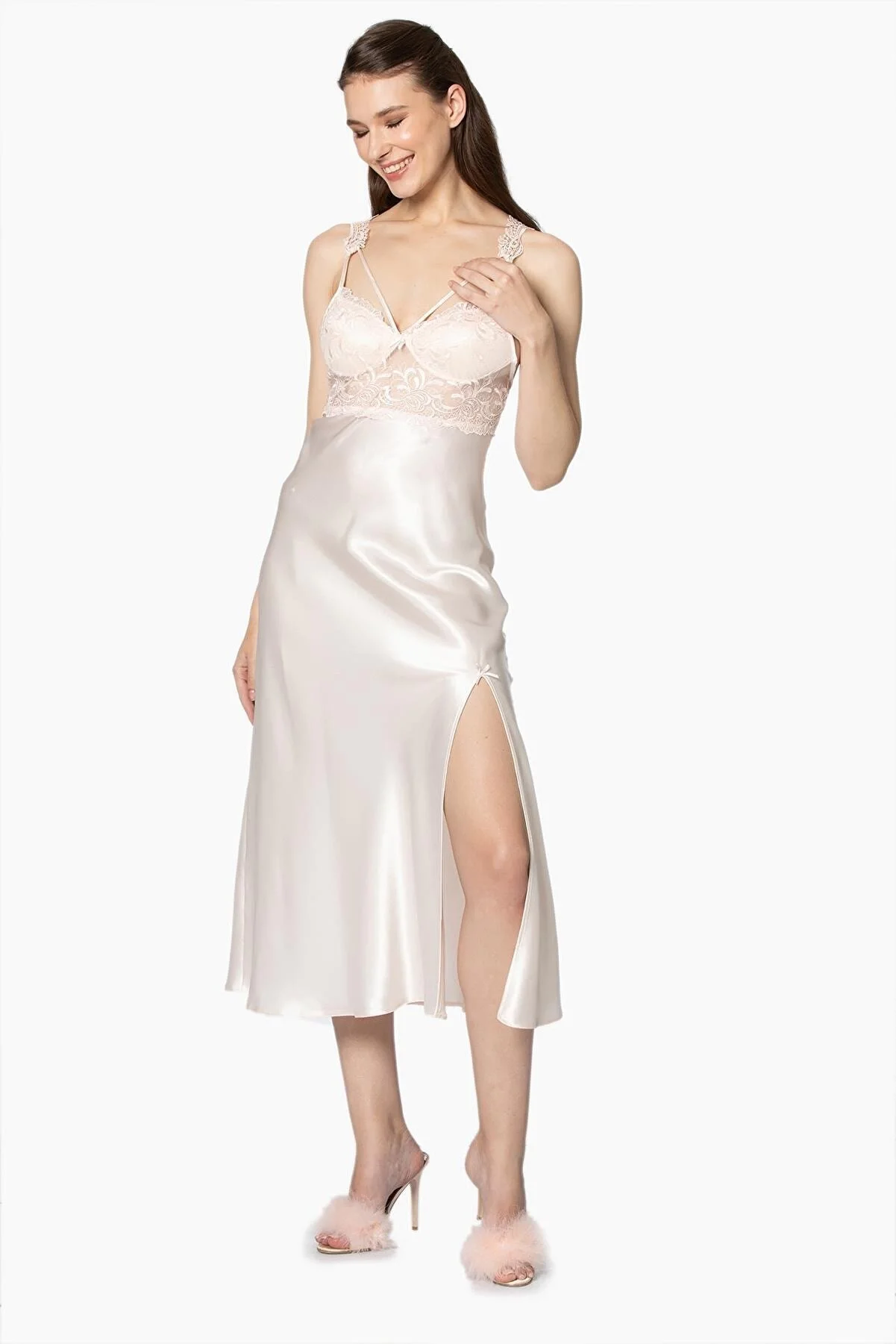 Pierre Cardin 6025 Kısa Gecelikli 6'lı Set görsel 2