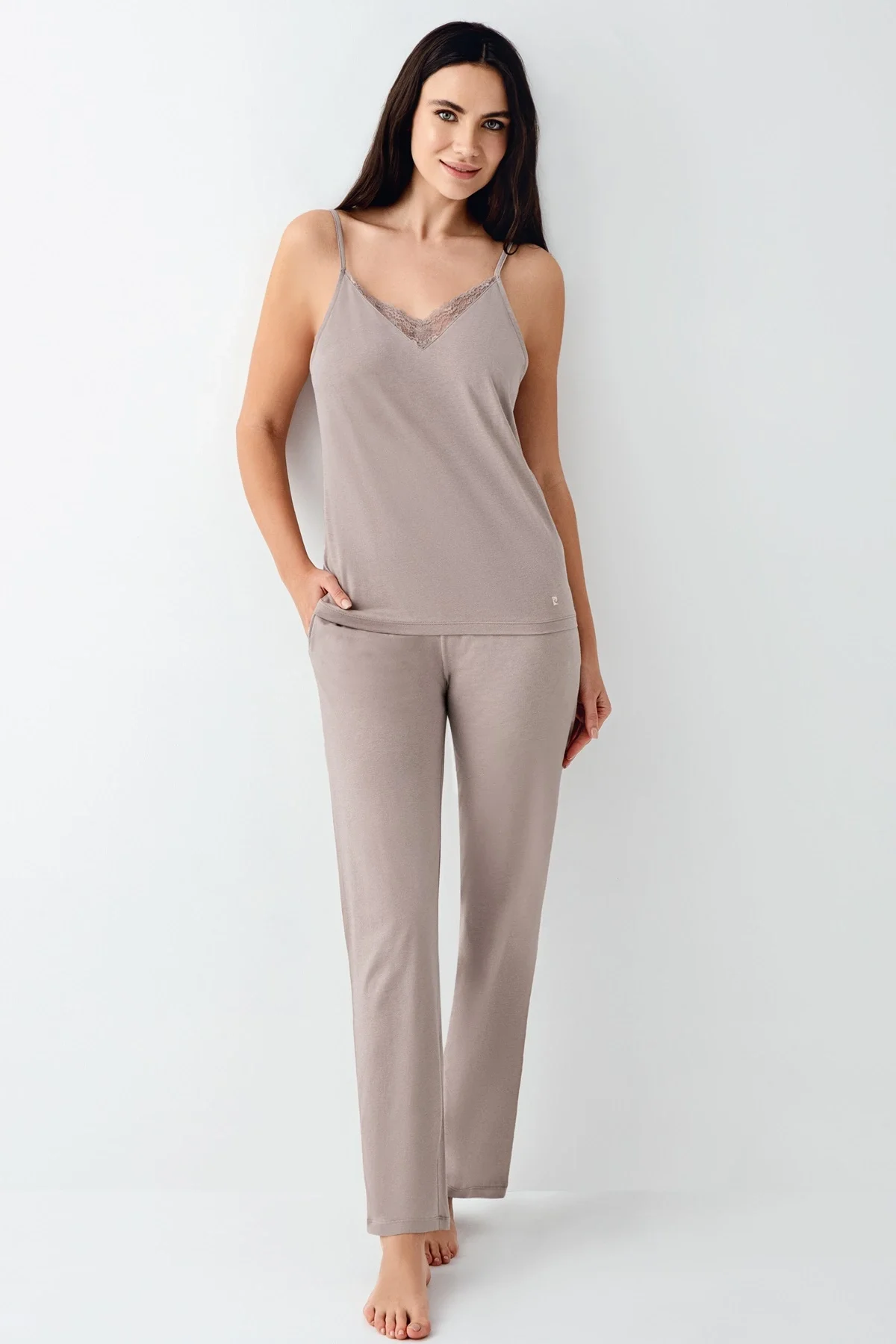 Pierre Cardin 9099-S 3'lü Pijama Takımı görsel 3