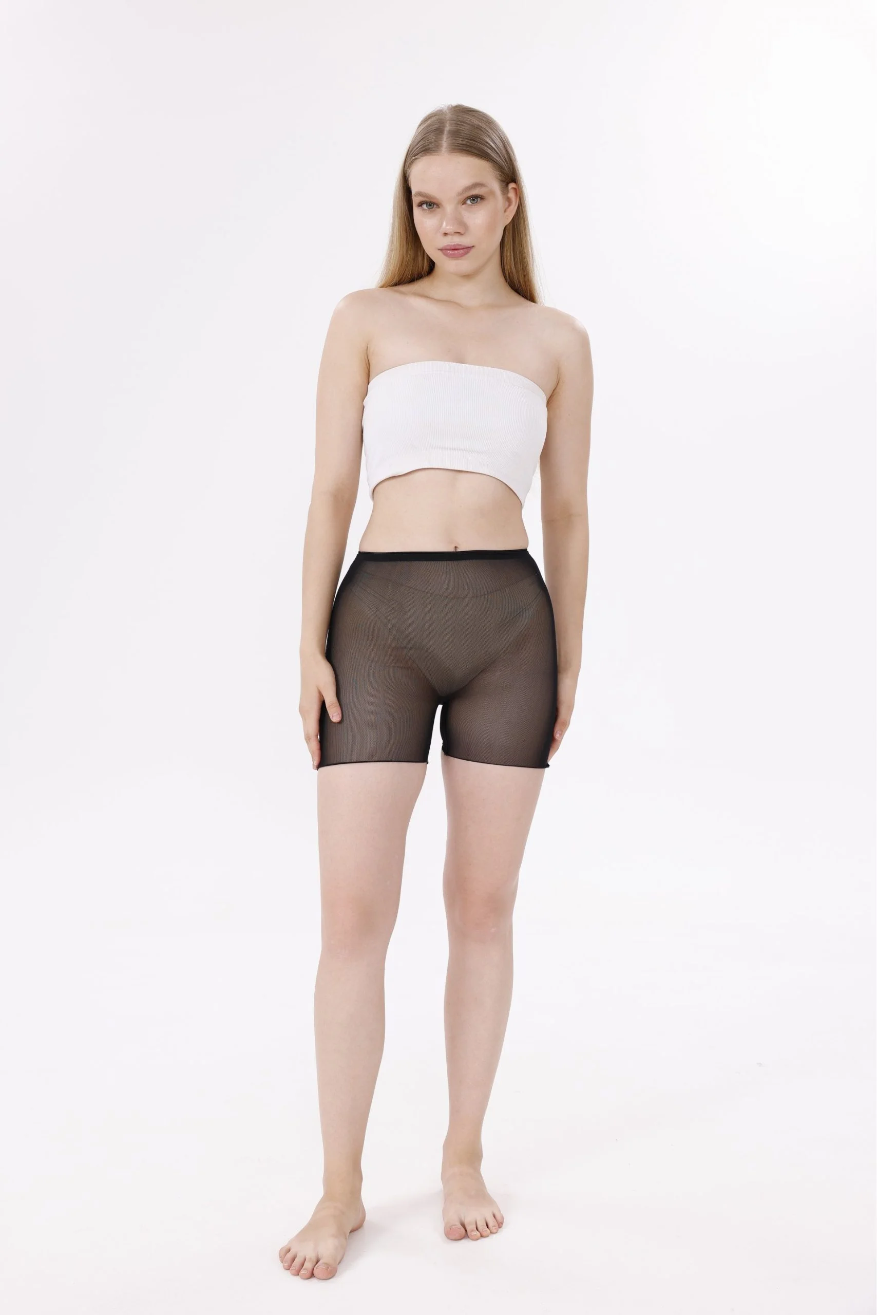 Freshness 0024 Lazer Kesim Tül Boxer Korse görsel 3