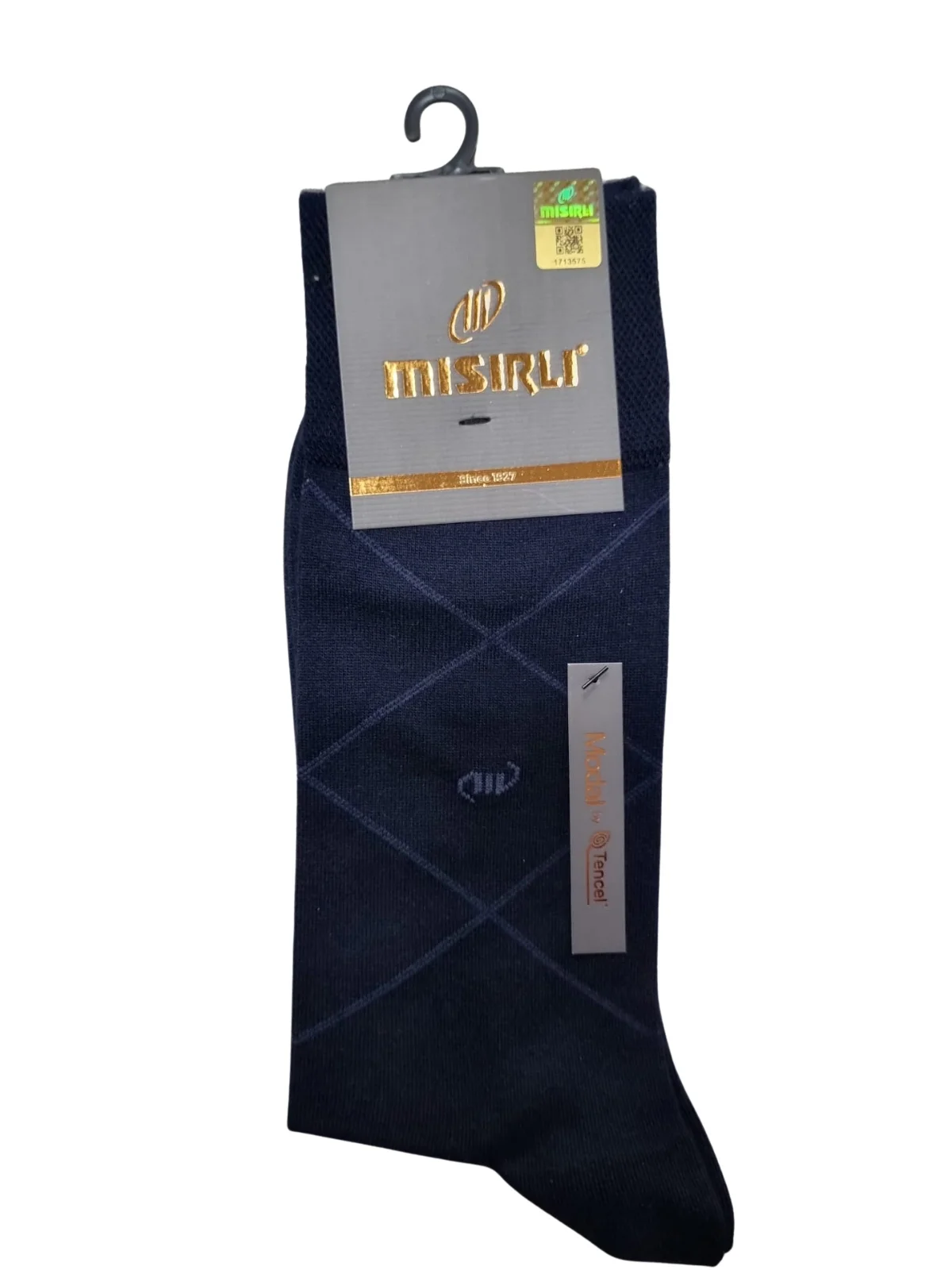 Mısırlı 61052 Erkek Modal Tencel Desenli Soket Çorap görsel 3