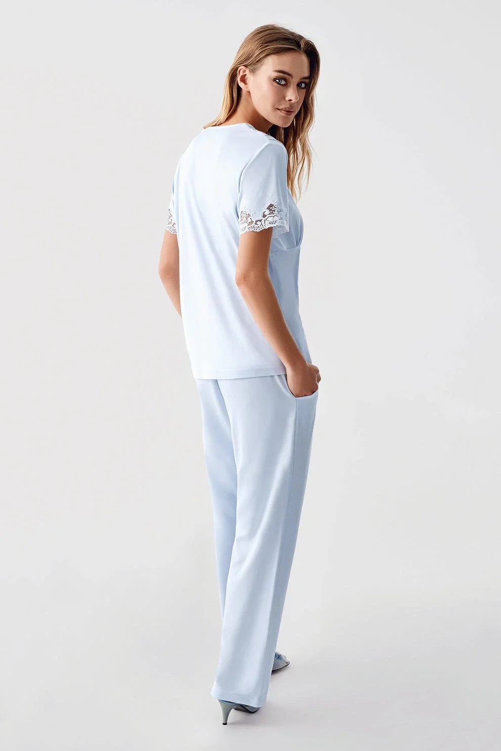 Freshness 322 Kadın Sabahlıklı Pijama Takımı görsel 3