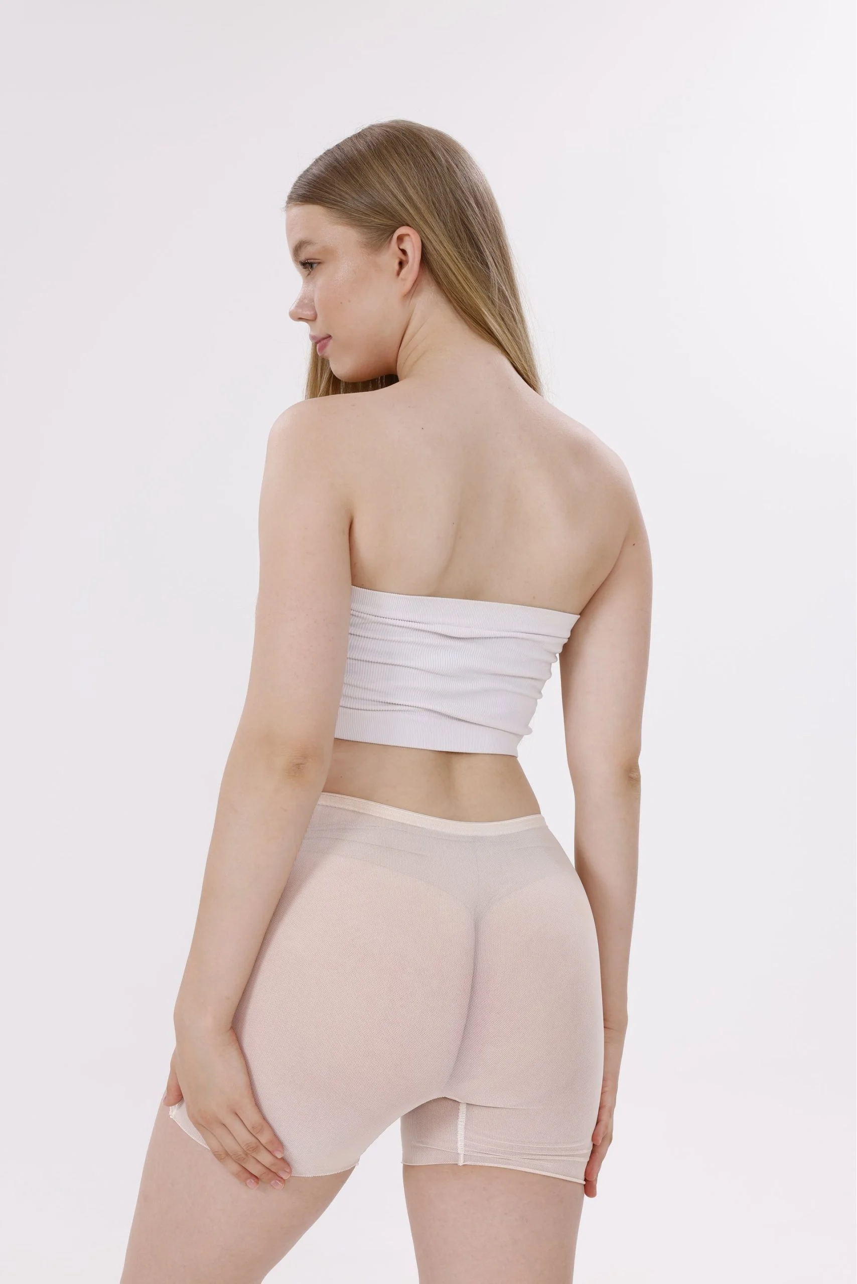 Freshness 0024 Lazer Kesim Tül Boxer Korse görsel 8