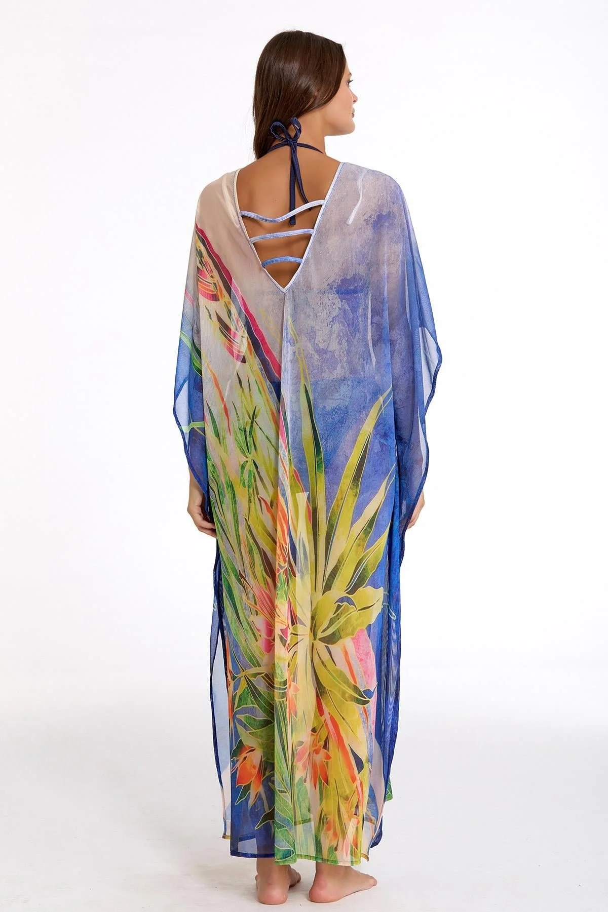 Argento 2083-3044 Kadın Uzun Kaftan görsel 3