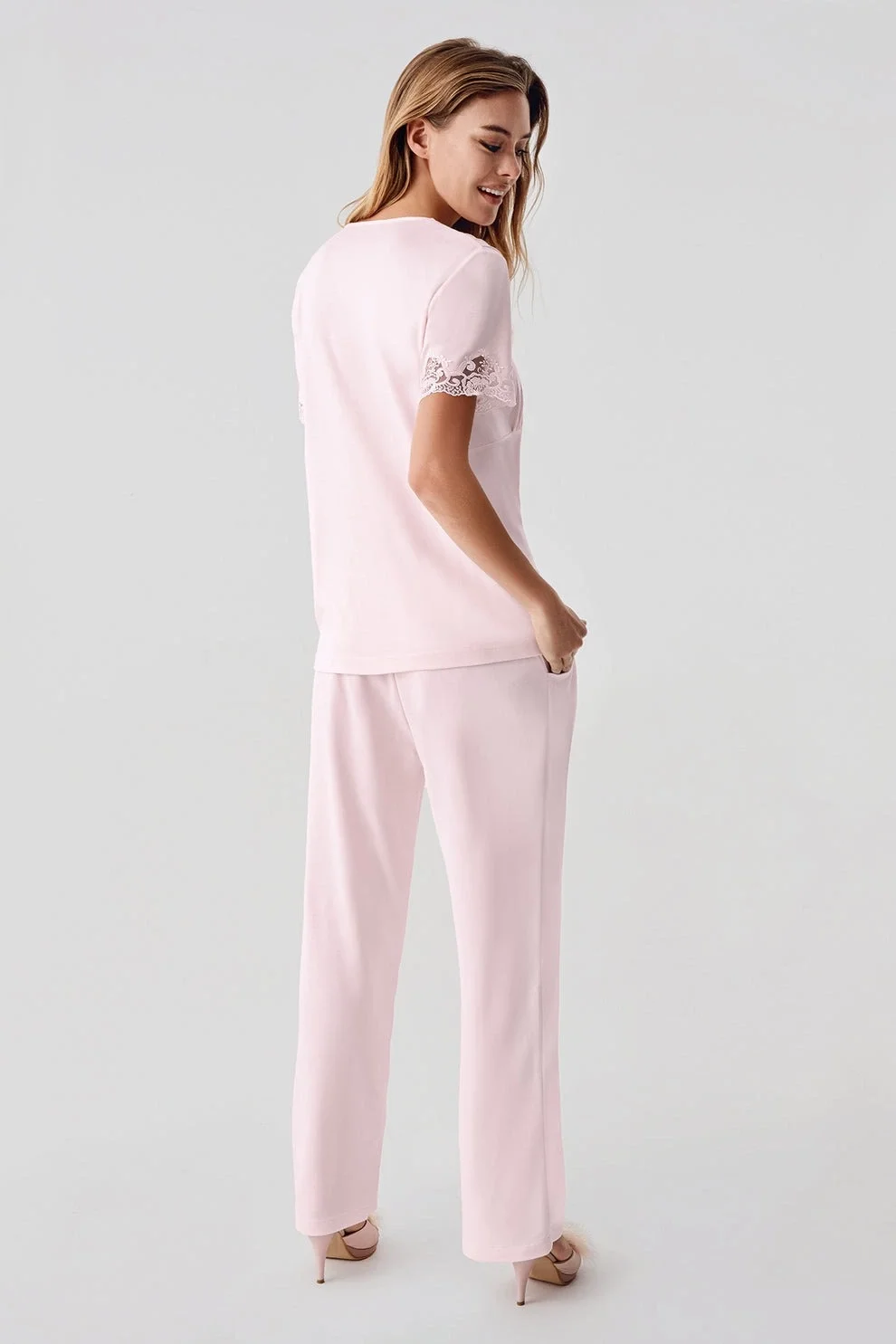 Freshness 322 Kadın Sabahlıklı Pijama Takımı görsel 3