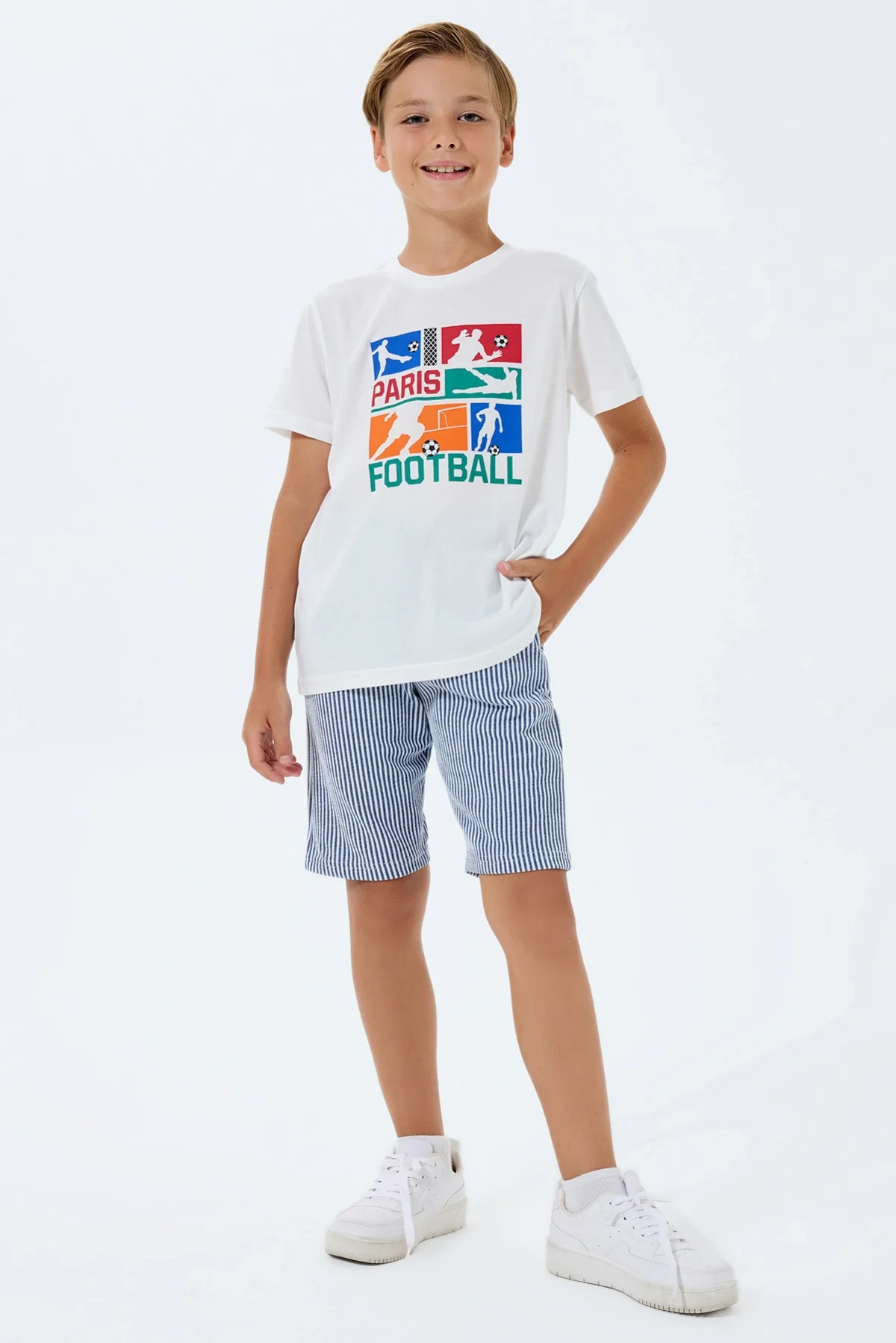 RolyPoly 3755-2 Erkek Çocuk Bermuda Takım görsel 2