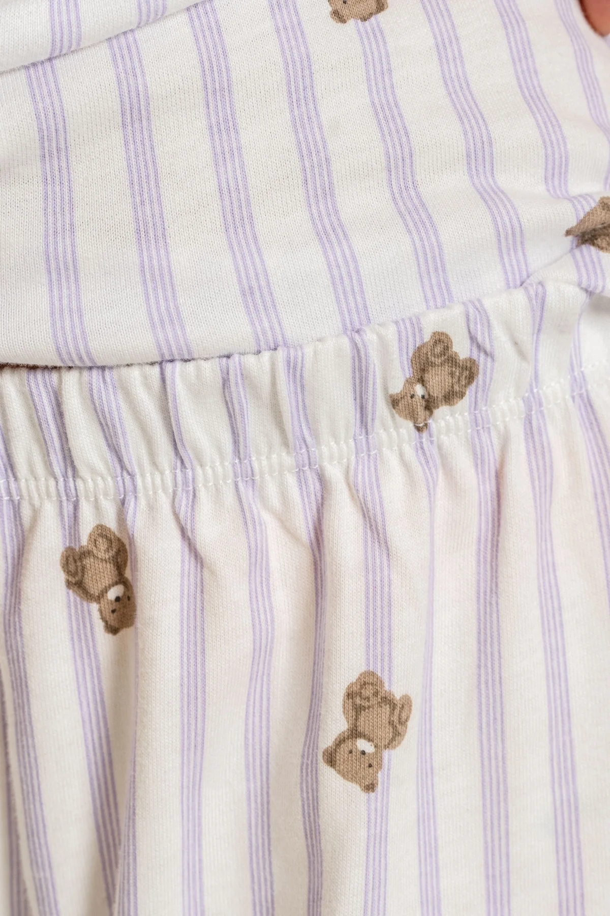 Rolypoly Rp3913-G Kız Çocuk Gömlek Pijama Takım görsel 4