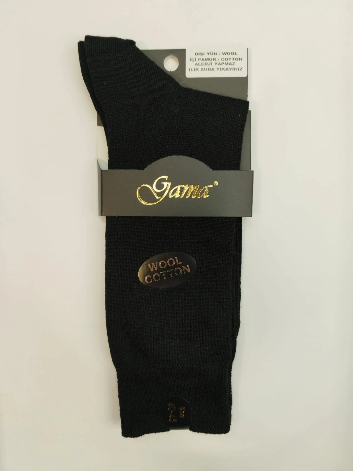 Gama 382 Erkek Merinos Yün Çorap