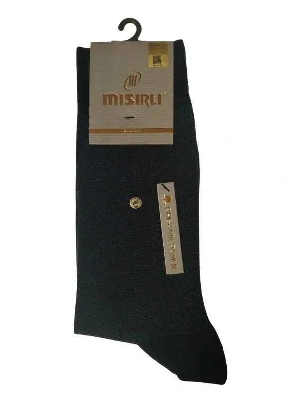 Mısırlı 60002 Erkek Organik Pamuk Soket Çorap görsel 2