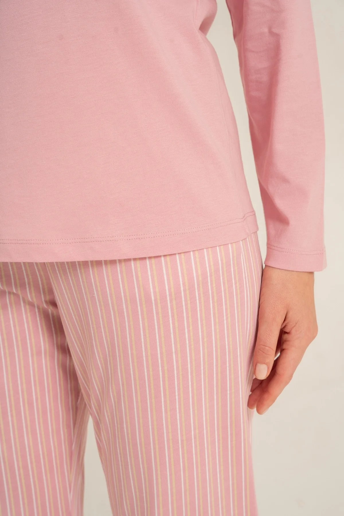 Pierre Cardin Pc9294-S Kadın Uzun Kollu Pijama Takımı görsel 7