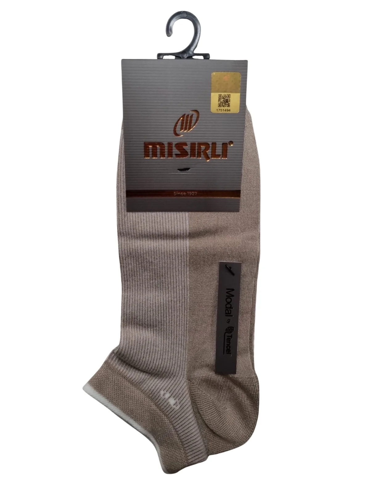 Mısırlı 61209 Erkek Modal Tencel Patik Çorap görsel 4