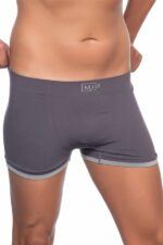 Antrasit MI Emay 2104 Soft Erkek Boxer - Görsel 3