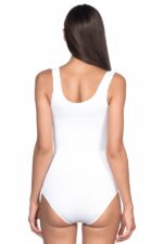 Beyaz MI Emay 1924 Soft Kalın Askıllı Çıtçıtlı Body - Görsel 3