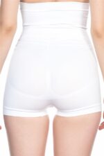 Beyaz MI Emay 2047 Yüksek Bel Boxer Korse - Görsel 2