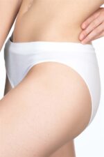 Beyaz MI Emay 3001 Soft Slip Külot - Görsel 2