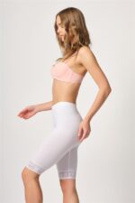 Beyaz MI Emay 3004 Soft Uzun Paça Dantel Boxer - Görsel 2