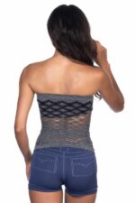 Gri MI Emay 5034 Büstiyer Atlet Korse - Görsel 3