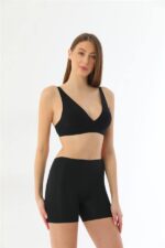 Siyah MI 2703 Lazer Kesim İz Yapmaz Hayalet Boxer - Görsel 10