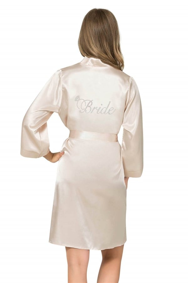 ahu-fildisi-kisa-saten-bride-sabahlik-fa5b Fildişi Kısa Saten Bride Sabahlık - Görsel 1