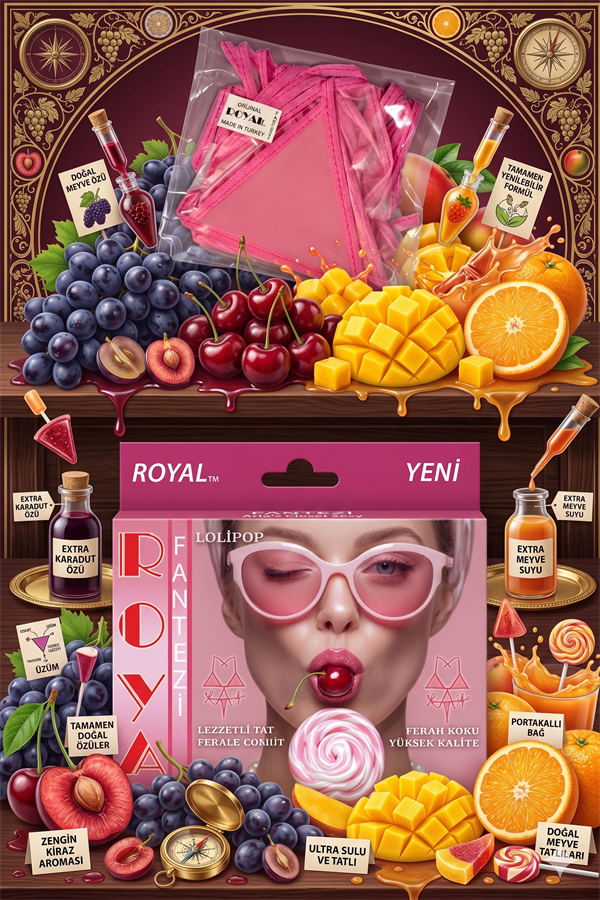 arias-closet-fantezi-tuketilebilen-yen-95-321 Tüketilebilen Yenilebilir Lolipop Aromalı İç Çamaşırı Takımı - Görsel 1