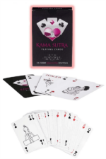 Görselli Oyun Kartı Kama Sutra Siyah Ağız Topu Maske Set - Görsel 2