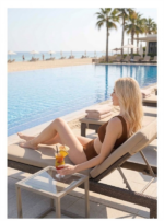 Closet Şık Tasarım Burgulu Hızlı Kuruyan Kahverengi Yüksek Bel Bikini Takımı - Görsel 3